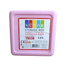 Südor Saklama Beslenme Kabı 1.4 L Mt05-pembe Çok Renkli