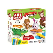 03697 Eğlenceli Hayvanlar Hamur Set 200 Gr