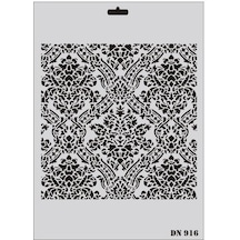 Rich Dantel Seri Dn-916 Stencil 35x25 Cm - Elwm-290474 Renkli