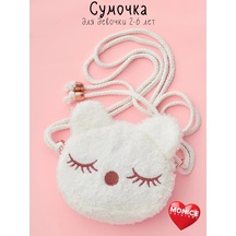 Monıce Peluş Çanta 353895652 Beyaz