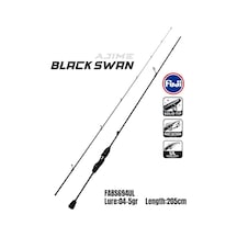 Fujin Ajime Black Swan 205cm 04-5gr Aji Lrf Kamışı