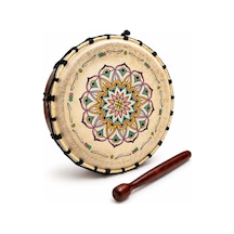 Şaman Davulu 30cm Motifli Şamanik Mandala Davulu
