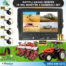 10 İnç Monitör 4 Kameralı Mibzer Havalı Tohum Makinesi Ahd Kayıt