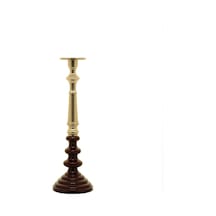 Vitale Mat Antik Pirinç Mumluk Ak.ıv0067