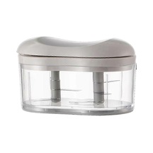 Verimli Manuel Sarımsak Ve Zencefil Kesici - Mutfak İçin El İtmeli Kıyma Makinesigösterildiği Gibi Siyah