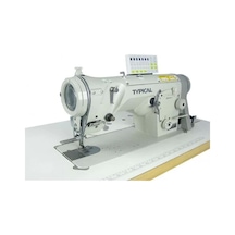 Typical Gt-655d-02 Atlar Zig Zag Kilit Dikiş Elektronik İplik Kesicili İnce Ve Orta Materyaller İçin