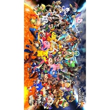 Buffalo Bandana Super Smash Bros Siyah