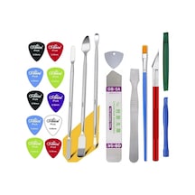 Çok Amaçlı Bilgisayar Tv Notebook Laptop Tablet Telefon Pc Metal Sökme Çubuk Spatula Pena Tamir Onarım Seti07