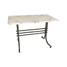 Japon Mutfak Masası 80x120 Cm Esb - Werzalit, Wermodin Ve Allzalit Tabla - Afyon Mermer Çok Renkli