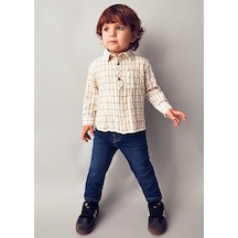 Mayoral Erkek Bebek Lacivert Denim Pantolon 2502 Lacivert