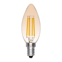 4w E14 Led Flamanlı Buji Rustik Ampul 15306 Diğer