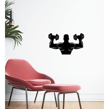 Bk Home Gym Tasarımlı Duvar Sticker-16