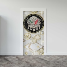 Kapı Giydirme Kapı Sticker Folyosu Osmanlı Arma