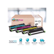 Brother Dr-279 Uyumlu, Drum Ünitesi Set 4 Renk - Çipli / Dcp-l3520cdw / L3560cdw / Hl-l3220cw / L3240cdw / L3280cdw / Mfc-l3270cdw / L3760cdw / L3770cdw / L3780cdw / L8390cdw