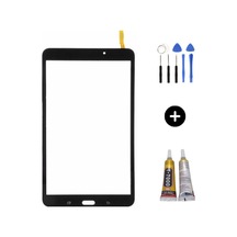 Samsung Galaxy Tab 4 Sm-t330 Uyumlu A Kalite Dokunmatik Siyah + Montaj Seti