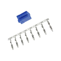 Mini İso Soket Mavi 8 Pin
