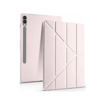 Samsung Galaxy Uyumlu  X510 Tab S9 Fe 11 Kılıf Kalemlikli Mars Tablet Kılıfı - Rose Gold Diğer