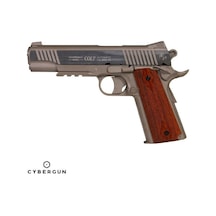 Cybergun Colt 1911 Rail Gun Gümüş Airsoft Cihazı 180315