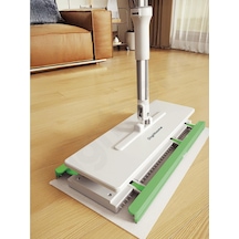 One Click Akıllı Mop Paleti Xl 32cm Tembel Mop El Değmeden Islak Havlu Ve Bez Kullan At Otomatik Dgt-101 Çok Renkli