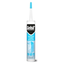 Selsil Duşakabin Silikonu 280ml. (Beyaz) Beyaz Beyaz