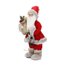 Gri Kürklü Dekoratif Biblo 41 Cm