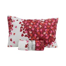 Tek Kişilik Ranforce Pamuk Kumaş Lastikli Çarşaf Seti Kırmızı