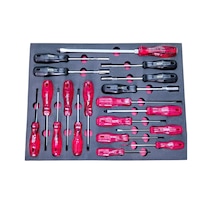 Rico 99 Parça Dolu Takım Arabası İçi Bits Torx Uçlar