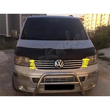 Db Chrome Vw T5 Transporter Ön Panjur Nikelajı 2003-2010 8  Parça