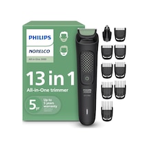 Philips Hepsi Bir Arada 3000 Serisi 13'ü 1 Arada Düzeltici, Sakal Şekillendirici Ve Erkek Saç Kesme Makinesi, 9 Uzun