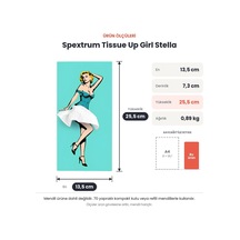 Spextrum Tissue Up Girl Stella Peçetelik Mavi Turkuaz