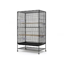 Dayang - 884 - Ayaklı Kafes 90x58,4x152,4 - Cadde101 - Cm Siyah