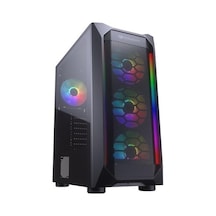 Cougar 650w 80+ Mx410 Mesh-g Cgr-5vm6b-mesh-g-rgb Gamıng Mıd-tower Pc Kasası
