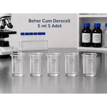 Beher Cam Dereceli 5 Ml 5 Adet