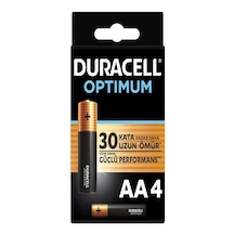 Duracell Optimum Alkalin Aa Kalem Pil 4'lü Paket