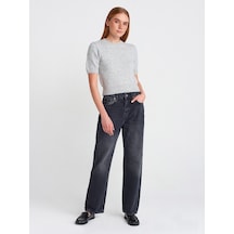 Dilvin 71773 Yeni Kesim Straight Pantolon Siyah