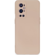 Newface One Plus 9 Pro Kılıf Nano İçi Kadife Silikon - Pudra pudra