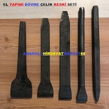 Bcn Çelik Taş Kırma Keskisi Taş Kırma Murç Keski Dişli Seti 5pcs