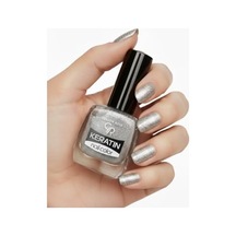Keratin Nail Glitter No: 401 - Keratin İçerikli Güçlendirici Parlak Oje