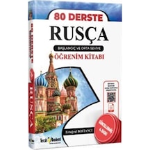 80 Derste Rusça Başlangıç Ve Orta Seviye Öğrenim Kitabı / Ertu...