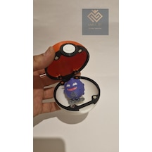 Pokemon Mıknatıslı Poke Topu Koffing Hediyeli