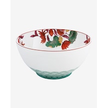 Yeşil Porselen Servis Kasesi 24 Cm