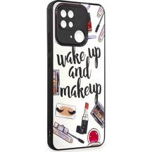 Newface Xiaomi Redmi 10c Kılıf Mirror Desenli Kapak - Mirror - 3 Beyaz