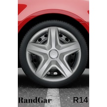 Seat Inca 14 İnç Jant Kapağı 4 Adet Gri G103 Rand