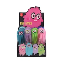 Bubu Peluş Şaşkın Gözler Başlıklı Kurşun Kalem - 1 Adet