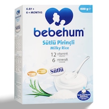 Bebehum Sütlü Pirinçli Kaşık Maması 400 G