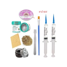 Best Krem Lehim 183 C 50gr Havya Uc Temizleyici Flux Lehim Toplama Cp-2015 Lehim Emme Teli Spatula Seti1 Tk05