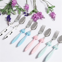 Bebek Çatal Kaşık Seti  -  18 Cm