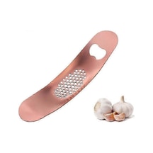 Paslanmaz Çelik Sarımsak Ezici Kıyma Makinesi, Saplı Mutfak Aleti Çok Renkli