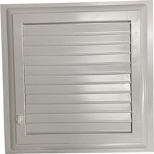 Plastik Menfez 45x45 Beyaz Banyo Wc Havalandırma - Elwm-285151