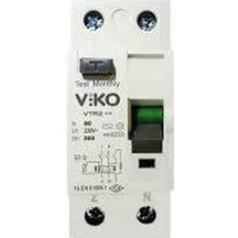 Viko Monofaze 40A 300Ma Kaçak Akım Rölesi
